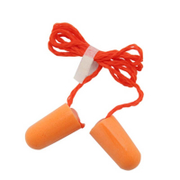 3M 1110子弹型隔音耳塞 带线降噪防噪音(6付装) 橙色