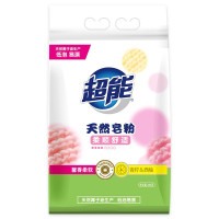 超能天然皂粉/洗衣粉(馨香柔软)680g