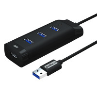 大迈(DM)USB分线器3.0 HUB集线器 CHB007系列 高速扩展一拖四口 1.2米