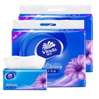 维达V2239 抽纸130抽/包*6包装 面巾纸纸巾餐巾纸卫生纸