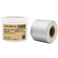 Makeid TCM45-100ESL-150 打印标签纸 45mm*100mm (单位:卷) 银色