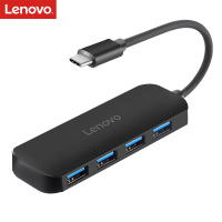 联想(Lenovo)C611 Type-C转USB3.0高速转接器 USB-C扩展坞 Hub集线器 mini适配器