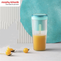 摩飞(Morphyrichards)便携式榨汁机网红无线充电果汁机料理机迷你随行杯MR9800清新绿