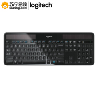 罗技(Logitech) 无线键盘 K750 光源供电