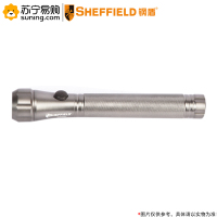 钢盾(SHEFFIELD) 高强度铝合金手电筒(2节5号电池)9LED S030003