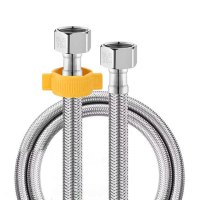 CARXPERT维慕斯不锈钢编织金属软管|DN15 1200| 4分管,1.2m