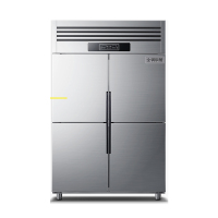 德玛仕(DEMASHI) BCD-900A 900L 全冷藏四门冰柜 不锈钢(计价单位:台)