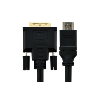 酷比客(L-CUBIC) LCCPECDVI2HDMI 1.5M DVI转HDMI线 (计价单位:根) 黑色