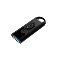 朗科(Netac) U309 128G USB3.0高速版推拉式U盘 (计价单位:个) 黑色