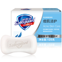 舒肤佳(Safeguard) 专效护理 面部身体两用皂 125g*4 祛痘型*3+敏感型*1 香皂 (计价单位:组)