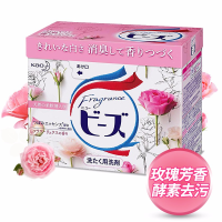 花王(KAO) 800g/盒 玫瑰香 柔顺剂酵素 洗衣粉 (计价单位:盒)