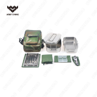 军燚 单兵炊具组合套装 多功能饭盒套装携行餐具