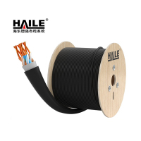 海乐(HAILE) HT6508 超五类室外非屏蔽 网络线 305.00 米/根 (计价单位:根)