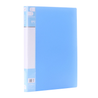 三木(SUNWOOD) P65 单夹 A4 文件夹 (计价单位:个) 蓝色