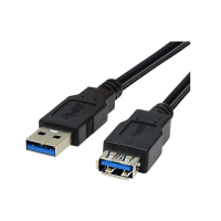 酷比客(L-CUBIC) LCCPUSB3AMAFBK-2M-黑色 USB3.0延长线 (计价单位:个) 黑色