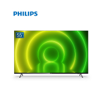飞利浦(Philips) 55PUF7186/T3 高清网络智能全面屏电视 (计价单位:台) 黑色