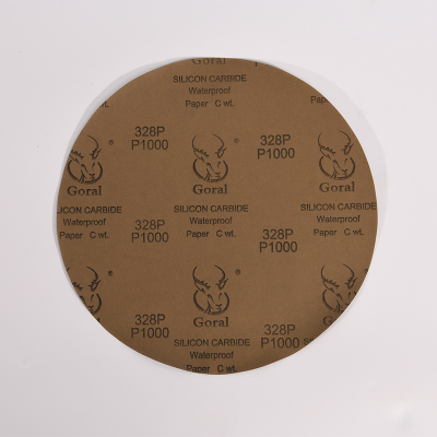 斑羚Goral 砂纸 8寸 P1000 砂纸不带背胶 (每包100张)