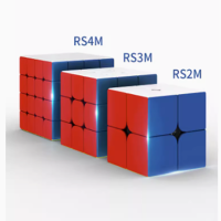 2020款三阶益智磁力魔方玩具 RS3M磁力版三阶彩色