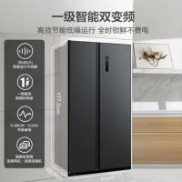 美的(Midea)605升双开门一级能效净味风冷无霜家用双变频 BCD-605WKPZM(E)