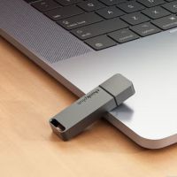 ThinkPlus联想 thinkplus 128GB USB3.1U盘 TU100系列 商务金属闪存优盘 灰色 YC