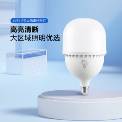 佛山照明 LED高亮声控灯 10W 柱形灯(E27螺口) 白光 声控需配灯座