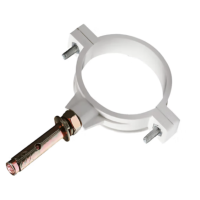 PVC管卡膨胀配件式管箍(配膨胀螺丝)PVC配件 GS264A dn50