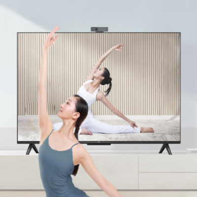 TCL 55寸电视 55G60E 带伸缩挂架安装