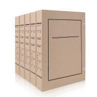 鑫腾达 101-3文书档案盒A4 背宽3cm 10个装