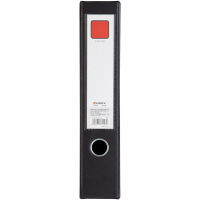 齐心(COMIX) A1297 A4 55mm 磁扣式 PVC 档案盒 (计价单位:个) 灰色A1297黑