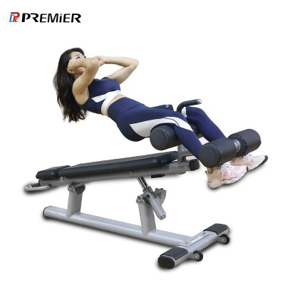 PREMIER美国格林GL-SM809可调腹肌板训练器健身房商用家用仰卧起坐腹肌锻炼板