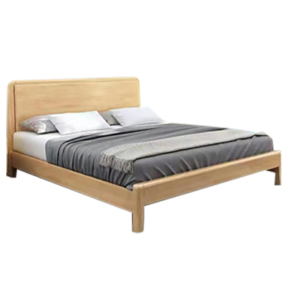 震天下现代简约床 橡胶木结构配松木床板 1.5米