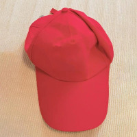 义工马甲帽子红色套装