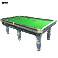 吉优JY-1003大理石黑八桌球台商用球房台球桌 标准版