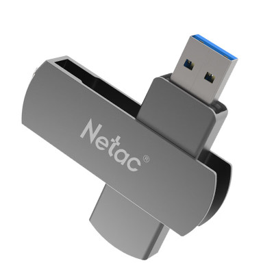 朗科(Netac) U681 U盘 USB 3.0 旋转设计 金属3.0 128GB