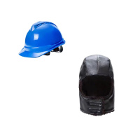 任正鑫安全帽V形透气ABS材质/C型皮革面魔术贴帽套/颜色可定制/个