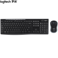 罗技(Logitech)270 无线键鼠套装 黑色 单位:套