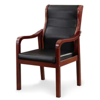 森华众(SHZ) 会议椅办公椅子舒适久坐实木四脚椅子 单位:把