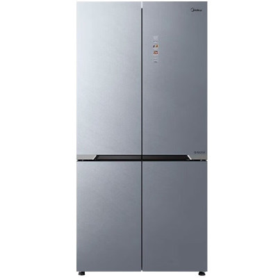 美的(Midea)BCD-525WSGPZM(Q)海砂银 525升十字对开门一级双变频温湿精控零嵌底部散热冰箱
