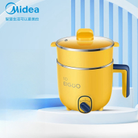 美的(Midea)DY16E211 电火锅小煮锅多功能电热锅学生宿舍火锅神器煮面锅学生寝室