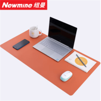 纽曼(Newmine)鼠标垫皮质80X40cm橙色换色鼠标垫超大号苹果办公室桌垫笔记本电脑垫键盘垫书桌写字台桌面垫
