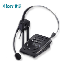 北恩(HION)VF600 耳机电话机商务话务耳麦话务员呼叫中心客服电话办公固定电话座机(不带录音)