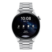 华为(HUAWEI) 智能手表 Watch3 尊享款 不锈钢表带