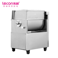 乐创(lecon)商用60L大容量不锈钢拌馅机饺子馅蒸包馅各种菜馅物料搅拌机