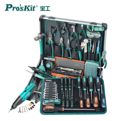 宝工(Pro'skit)电工电讯维修 五金工具套装 电子工具组(97件) PK-1990H