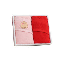 洁丽雅 梦佳人喜上喜毛巾双条装 RBL-0240-2 颜色 包装随机 计量单位:盒