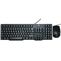 罗技 Logitech MK100 2代 经典键鼠套装 鼠标键盘套装黑色(s) 计量单位:套