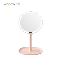 沃品(WOPOW) TD11 自动感应化妆镜 补光镜可旋转 粉色 (S) 计量单位:个