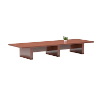中宝鼎 会议桌 5*1.8 大型贴木皮长条桌操作台