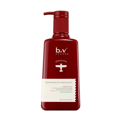 b2v 红藻洗发水(止痒祛屑)320ml修复头皮洗发乳舒缓止痒滋润发质洗发露
