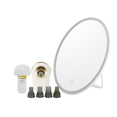 歌林(kolin)三合一洁面仪+LED化妆镜+黑头仪GL-JM01+GL-JZ01+GL-HT01